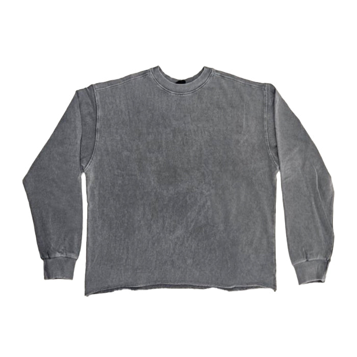 SHAIKKO IDH CREW NECK LS 295 gsm FRENCH TERRY SKU226TA01-06V